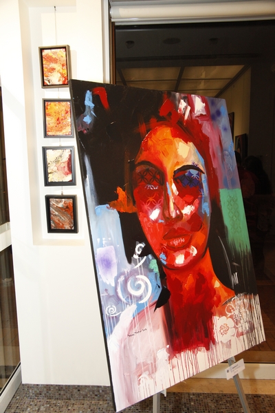 Opening of Nina Taher's Solo Exhibition 'Woman'